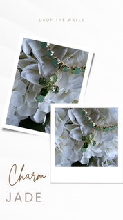 Diva Crystal Mini Cross Charm