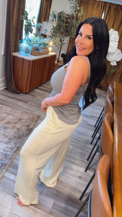 Ultra Soft Raemode  Yellow Lounge Joggers