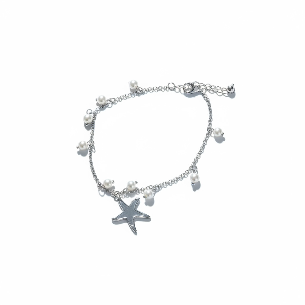 Pearl and Starfish Necklace