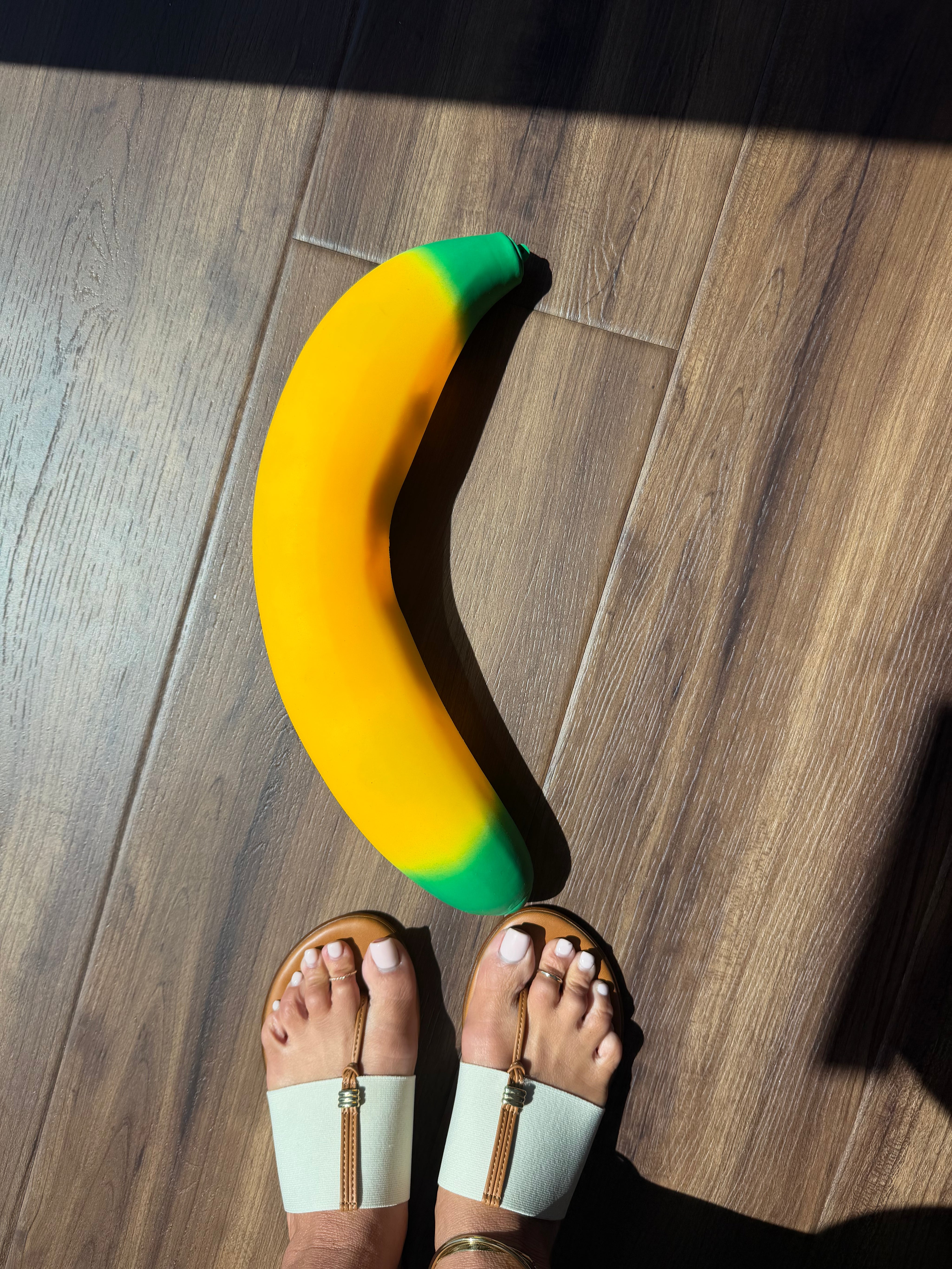 Giant Banana Squishy Toy