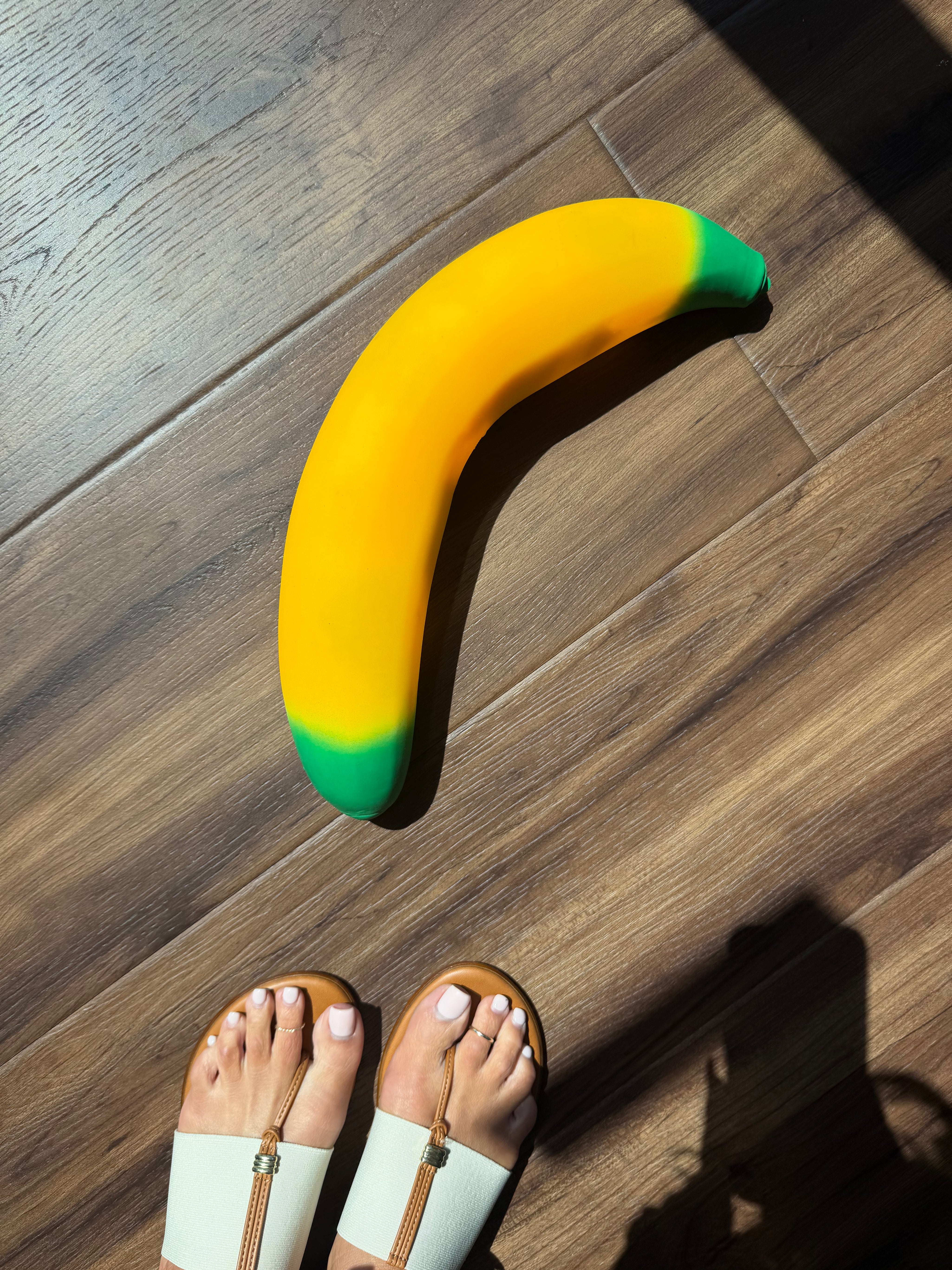 Giant Banana Squishy Toy
