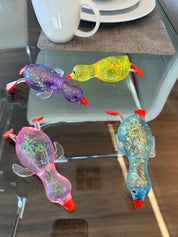 Glitter Jelly Duck Squishy