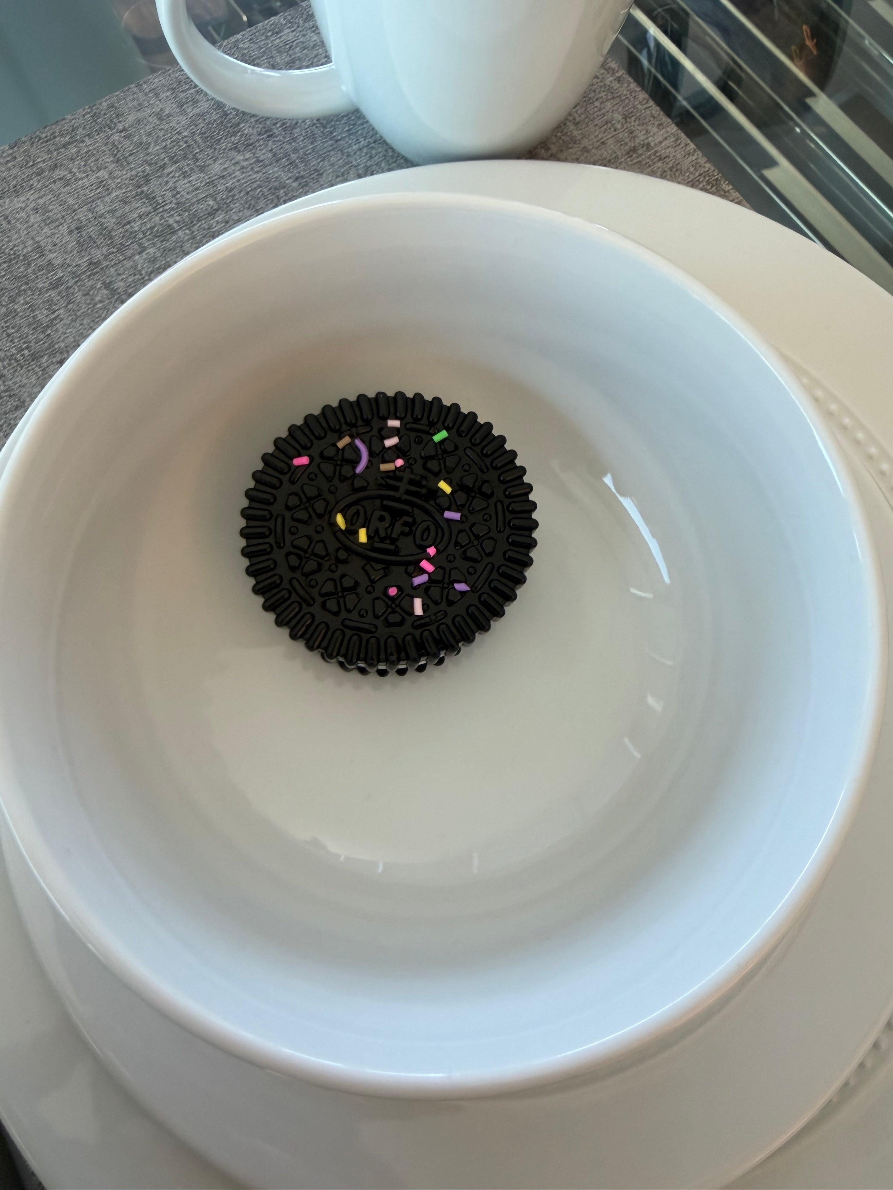 Cookies and cream Taba Squishy