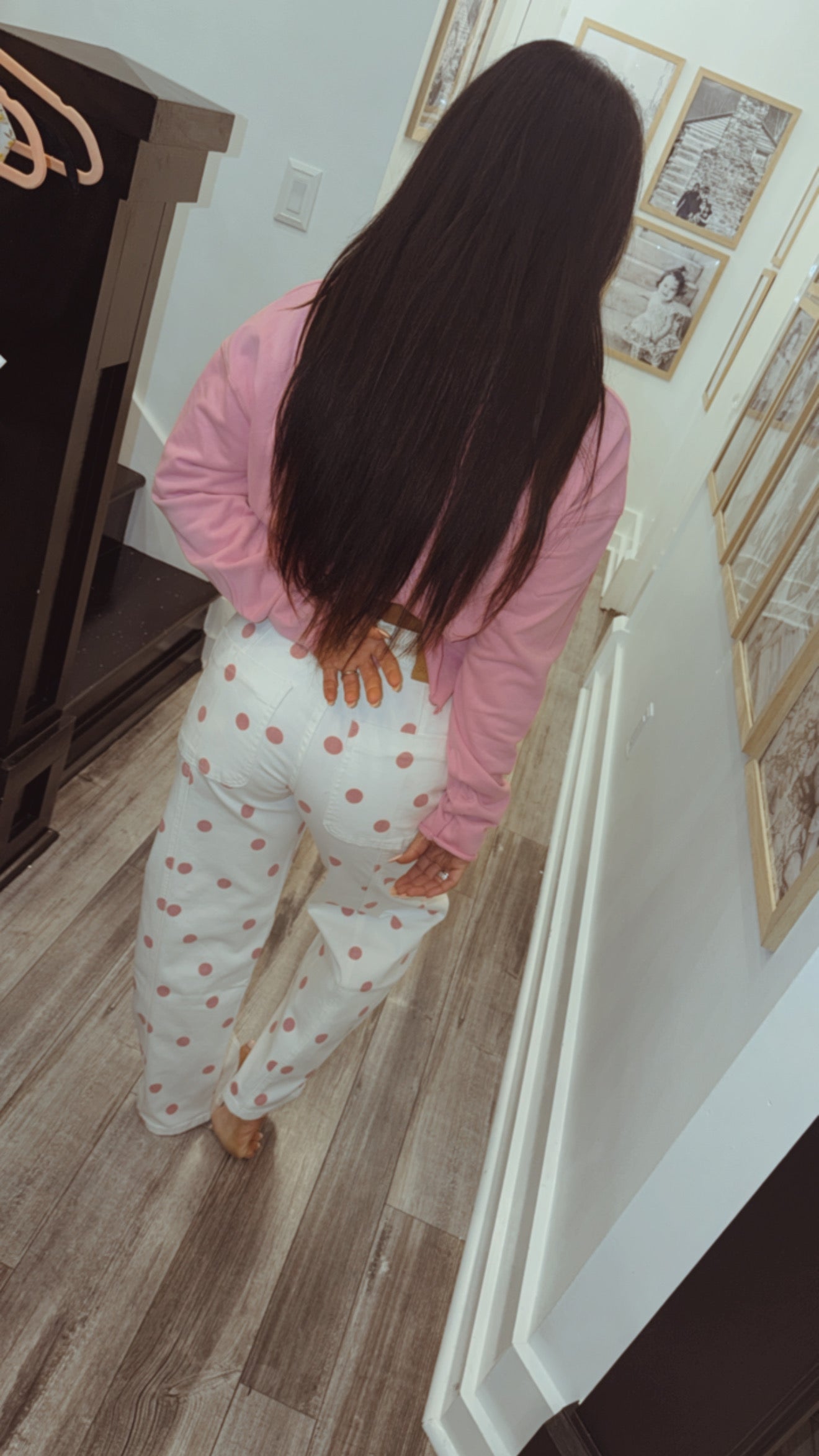 Ultra Soft Pink Vneck Pullover