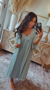 Jeaneanes Favorite Customer Silky Pajama and Robe Set