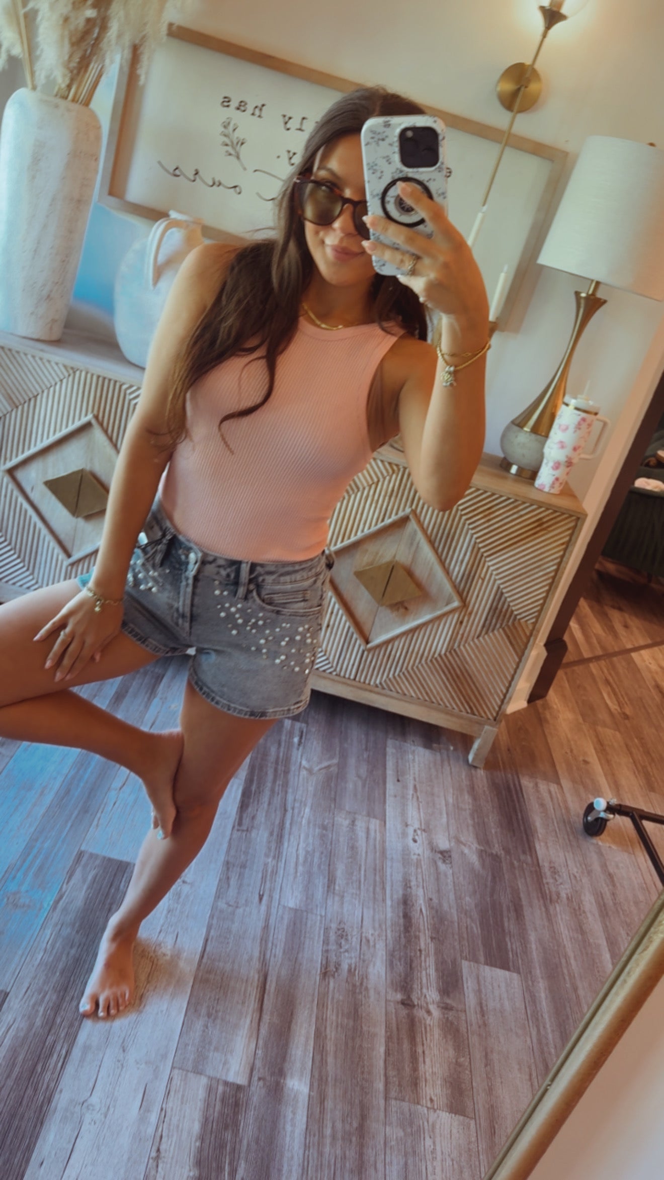 Rose Slim Fit  Tank