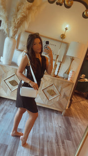 Chic Black Sporty Dress
