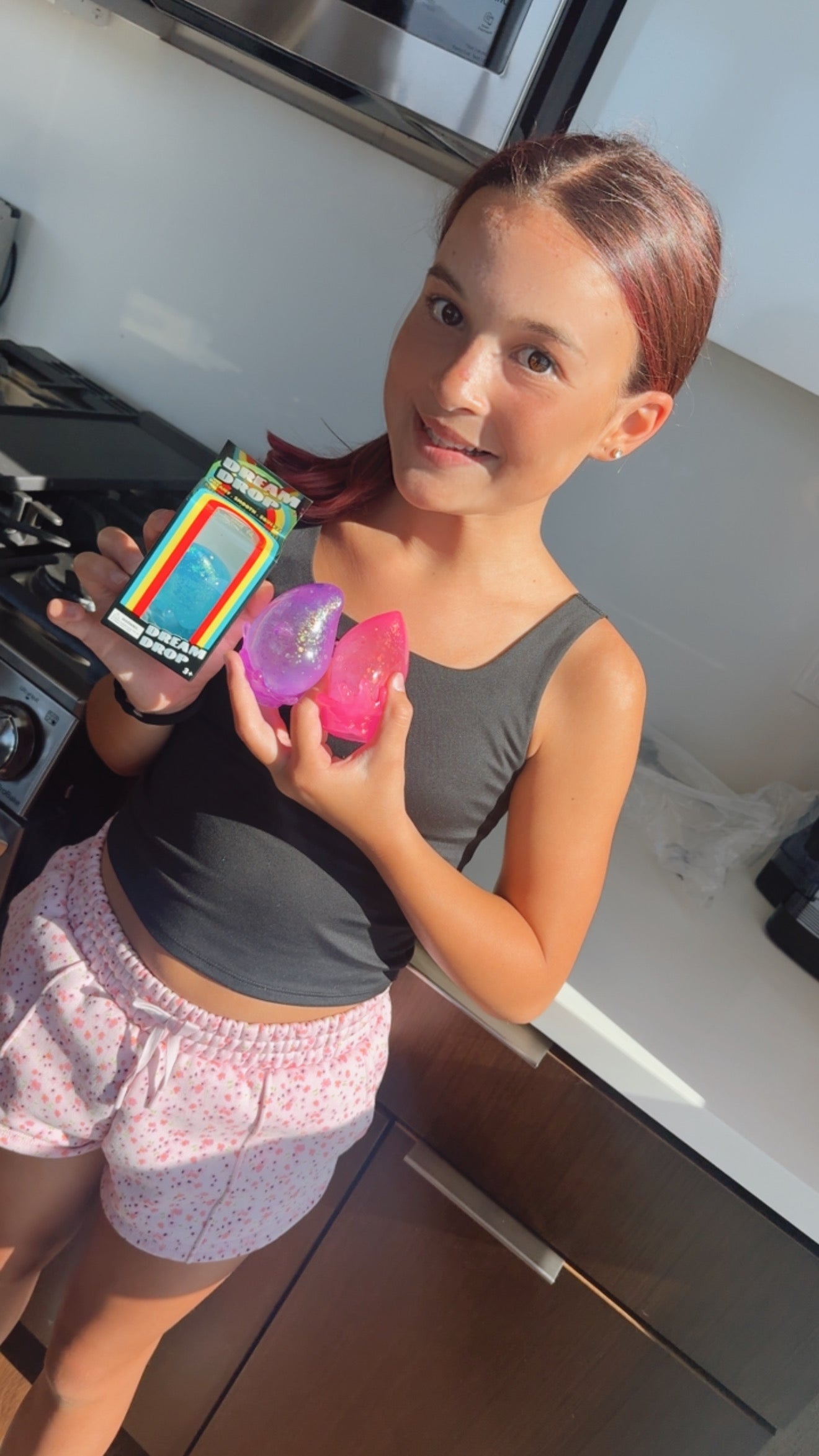 Glitter Dream Drop Squishy Toy