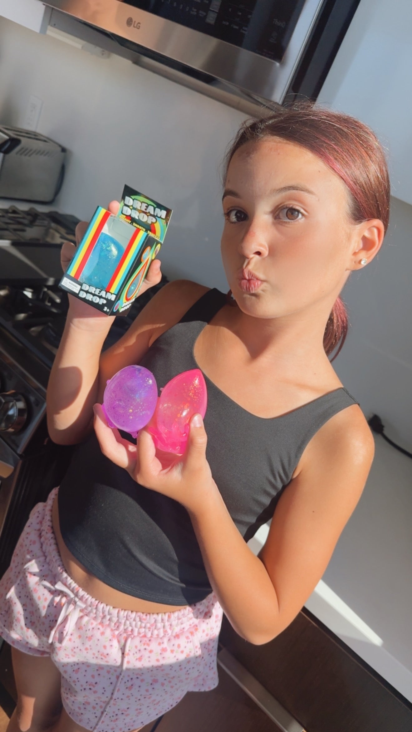 Glitter Dream Drop Squishy Toy