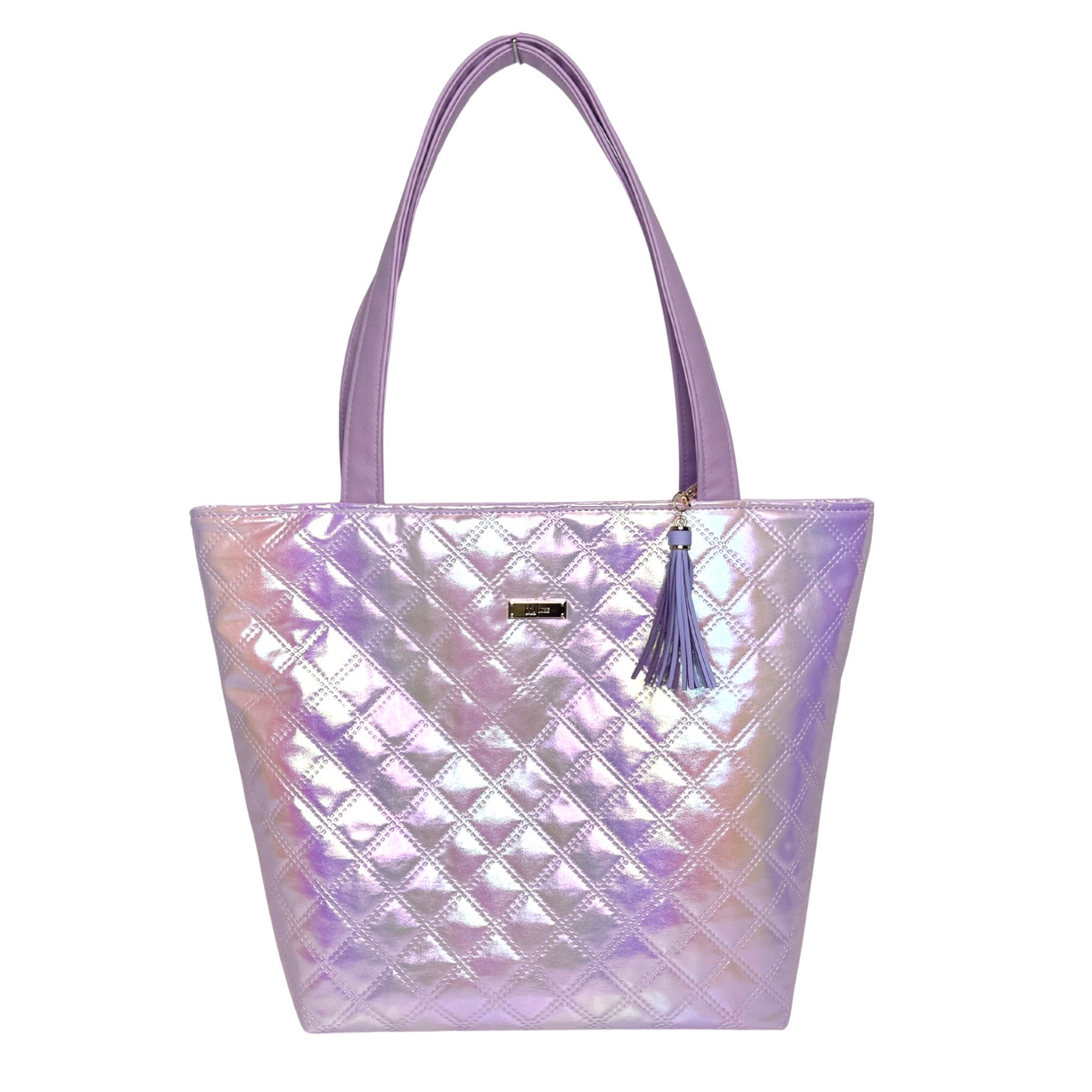 Lavender Luster Tote By Makeup Junkie Bags