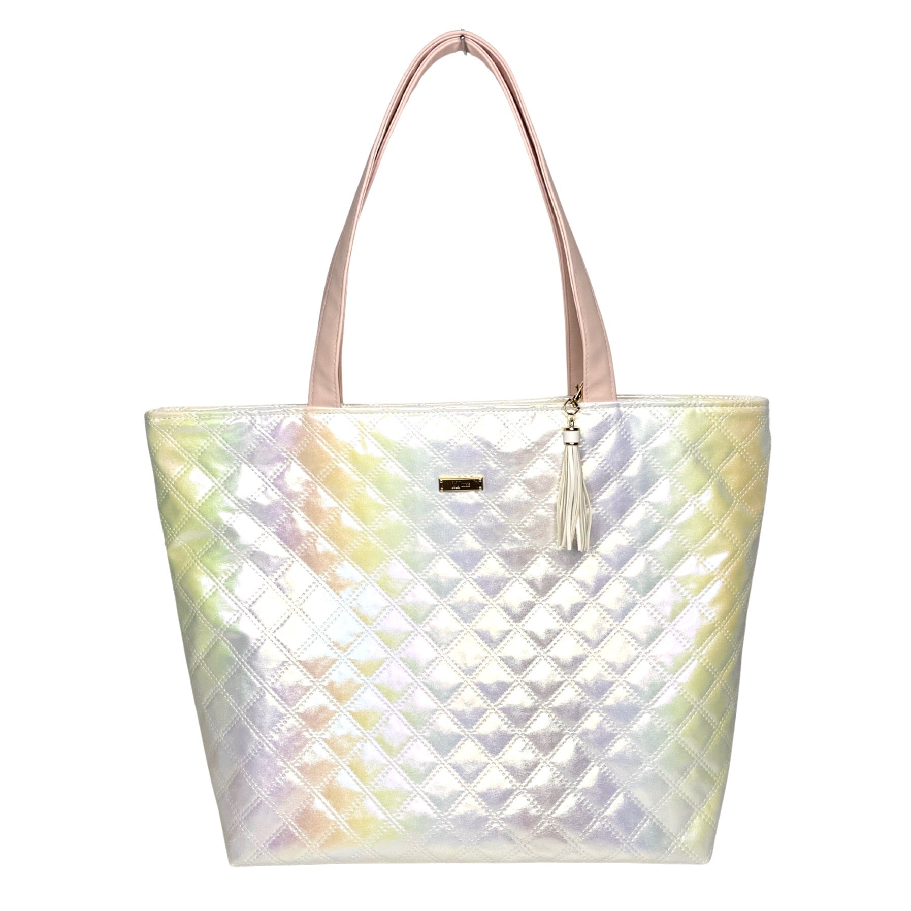 Pearl Luster Tote By Makeup Junkie Bags