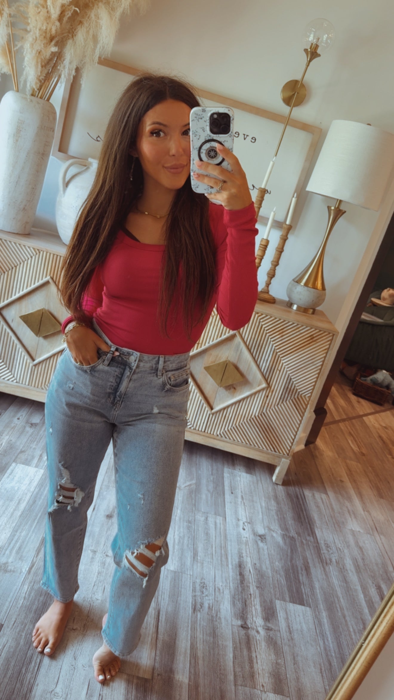 Mica Denim High rise Mom Jeans