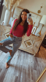 Mica Denim High rise Mom Jeans