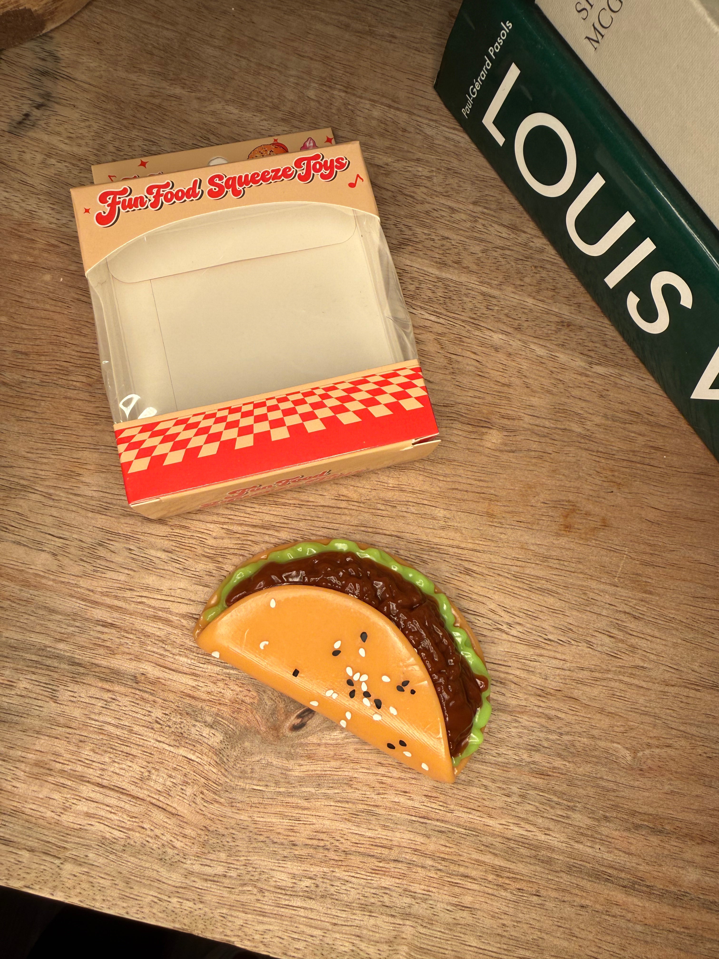 Taco Toy Taba Squishy