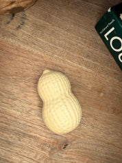 Slow Rise White Peanut Squishy Toy