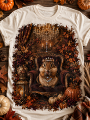 Chipmunk Wallpaper Cream Graphic Tee