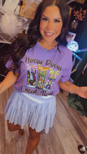 Hocus Poc.. Need Alan.. to Focus  Halloween Graphic Top