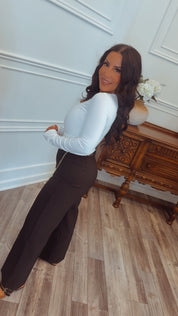 Ultra Soft Square Neck Long Sleeve Top