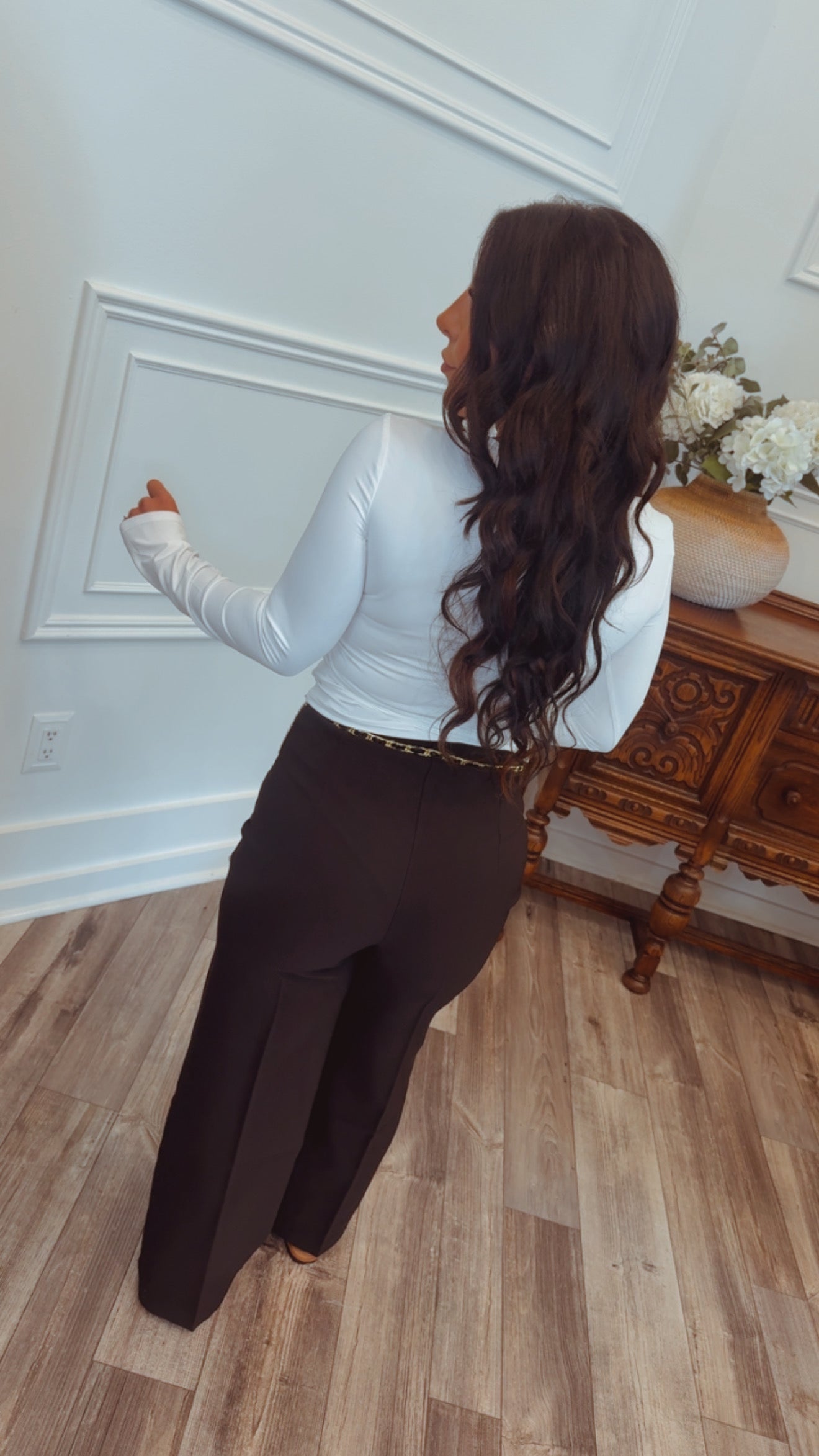 Ultra Soft Square Neck Long Sleeve Top