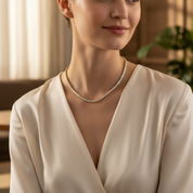 Bella Neane 5MM 20" Gold Tennis Necklace