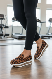 Leopard High top Corky Loafer