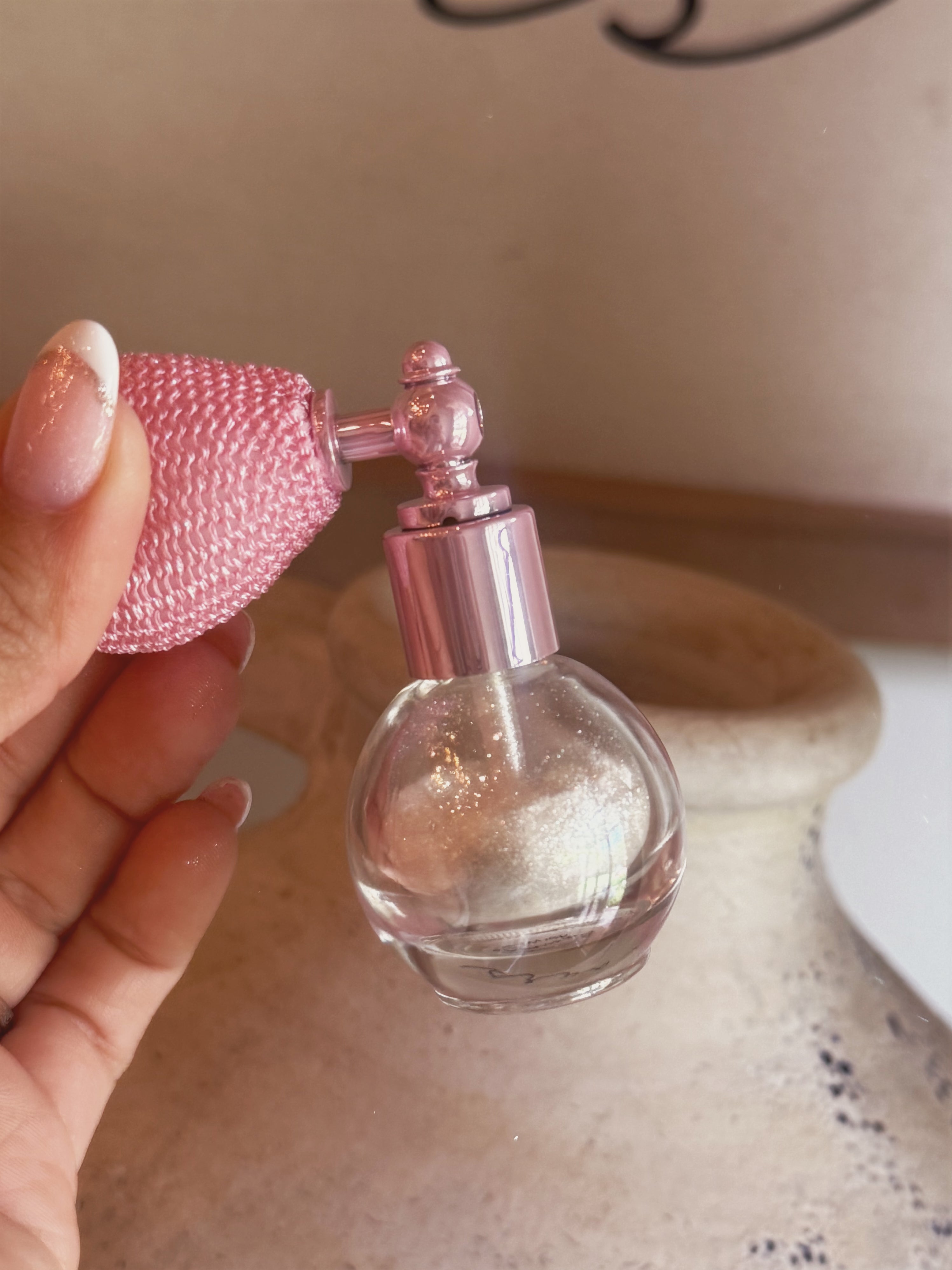 Solanis White Sparkle  Highlighter Spray