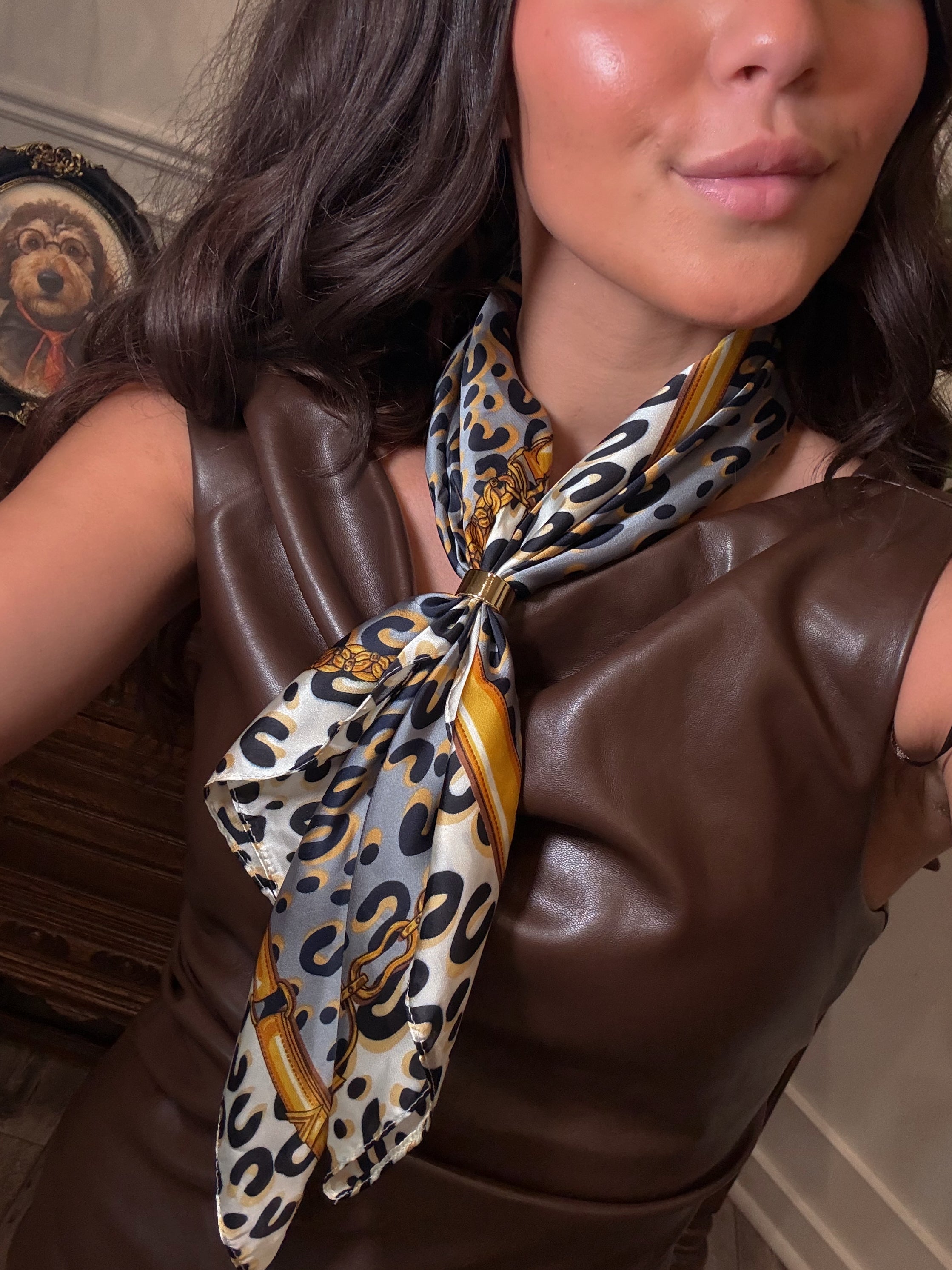 Cheetah Scarf