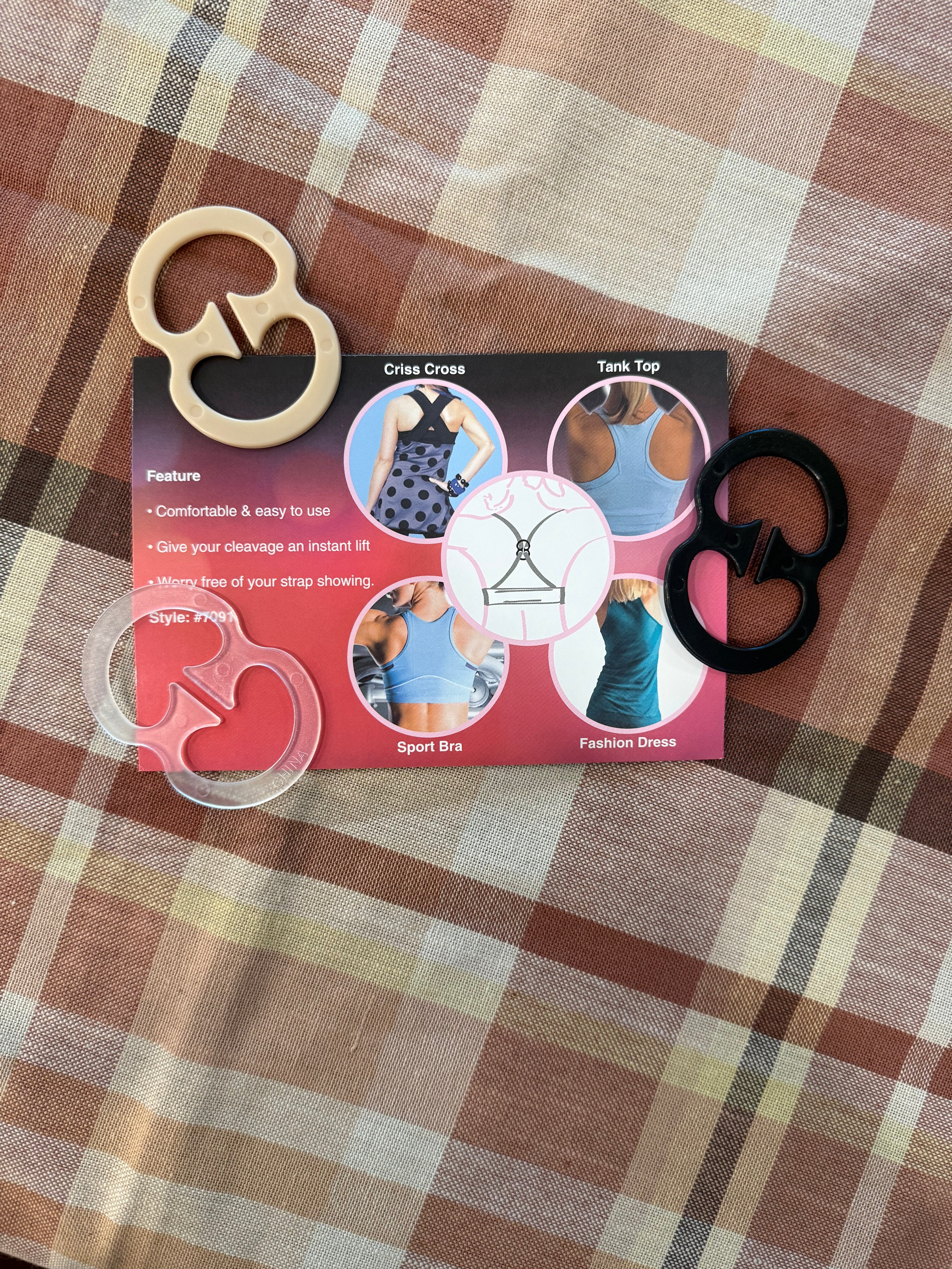 Hide A Strap Bra Clasp 3 pack