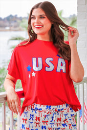 USA Foil Luxe Top