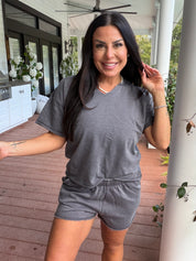 Charcoal Ultra Soft Shorts