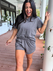 Charcoal Ultra Soft Shorts