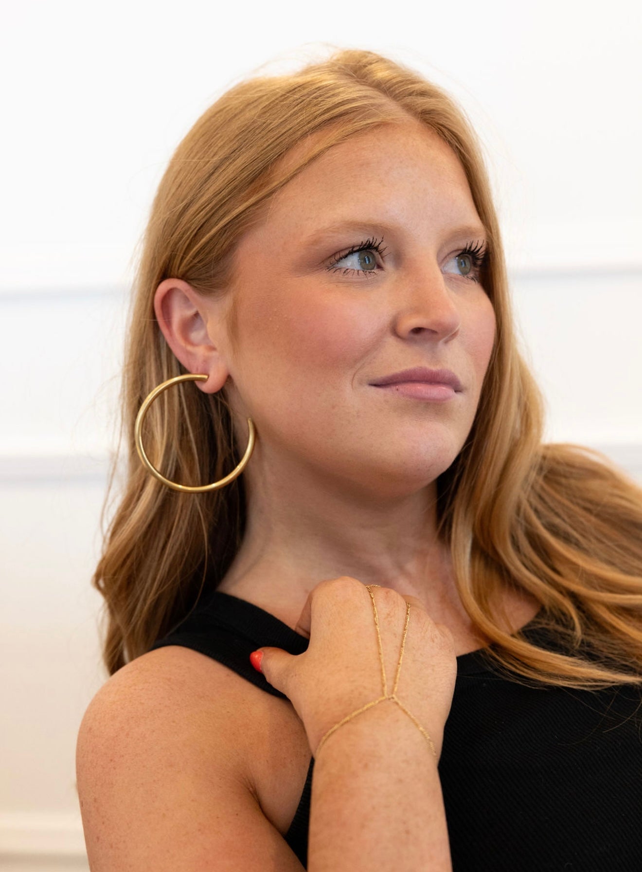 LARGE HOOPS