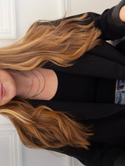 TWO TONED LAYERED NECKLACE