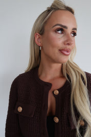 SMALL DIAMOND HOOPS