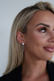 SILVER RYLEIGH EARRINGS