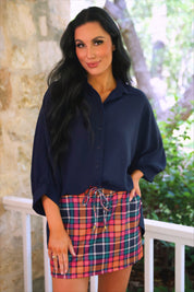 Patterned in Plaid Skort