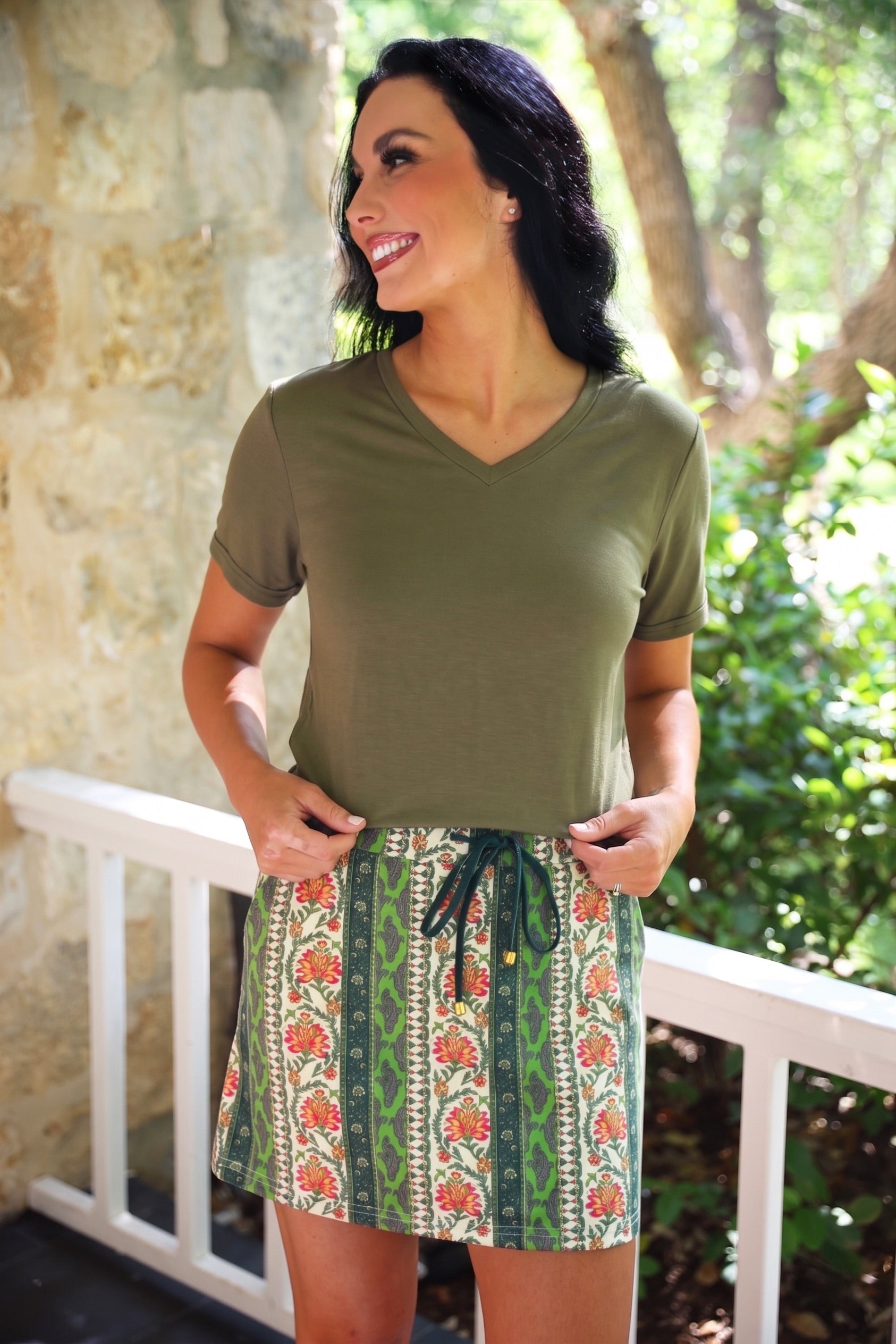 Paisley Manor Skort