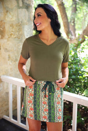 Paisley Manor Skort