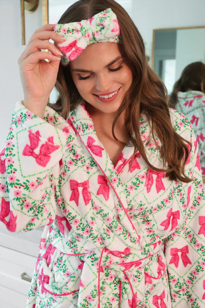Jess Lea Pretty Lattice Bow Spa Headband