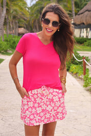 Gingham Garden Party Skort