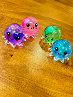 Glitter Octupus Squishy