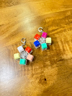 Spinning Light Up Key Chain Clickys