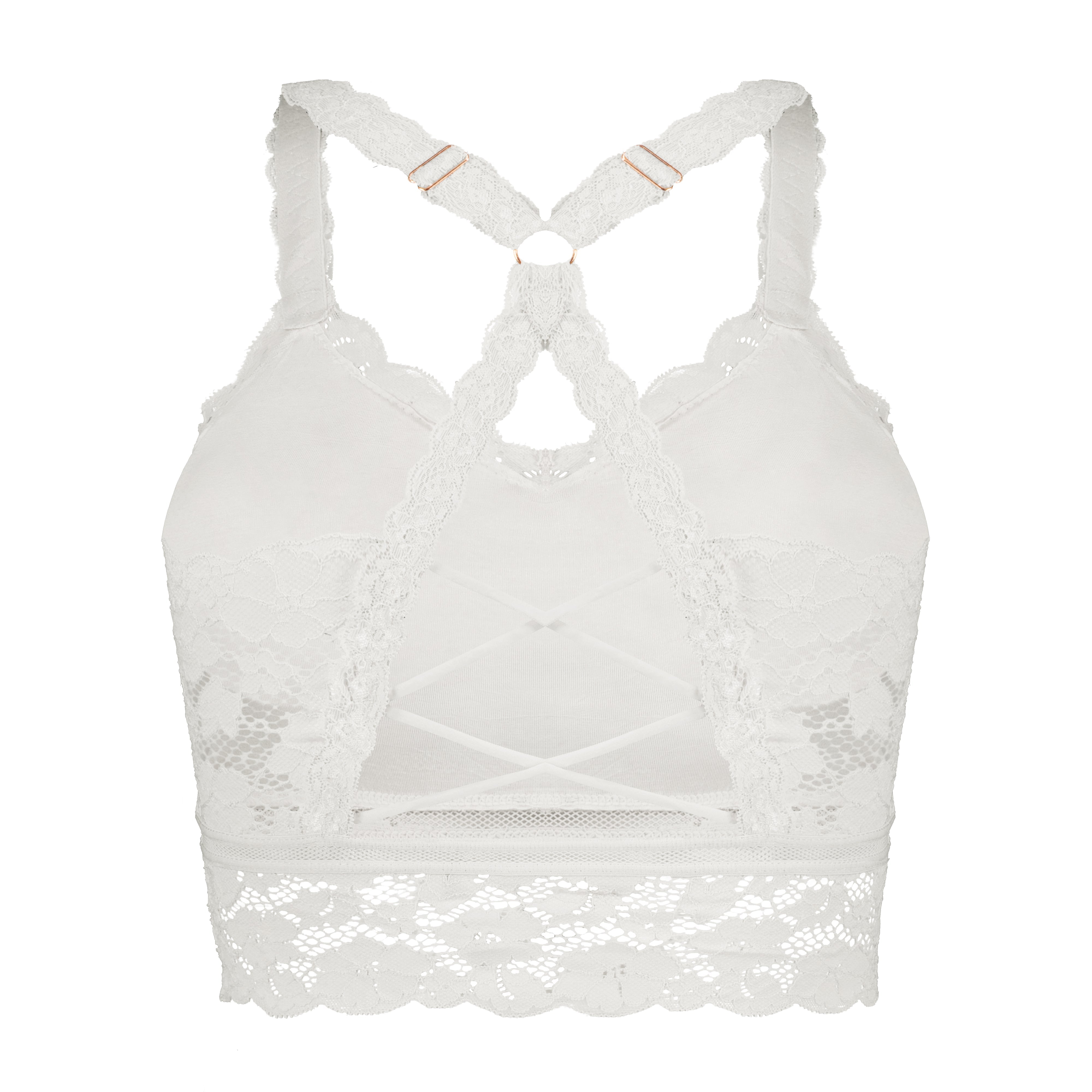 Juliette Deluxe Racerback Lace Bralette | JadyK
