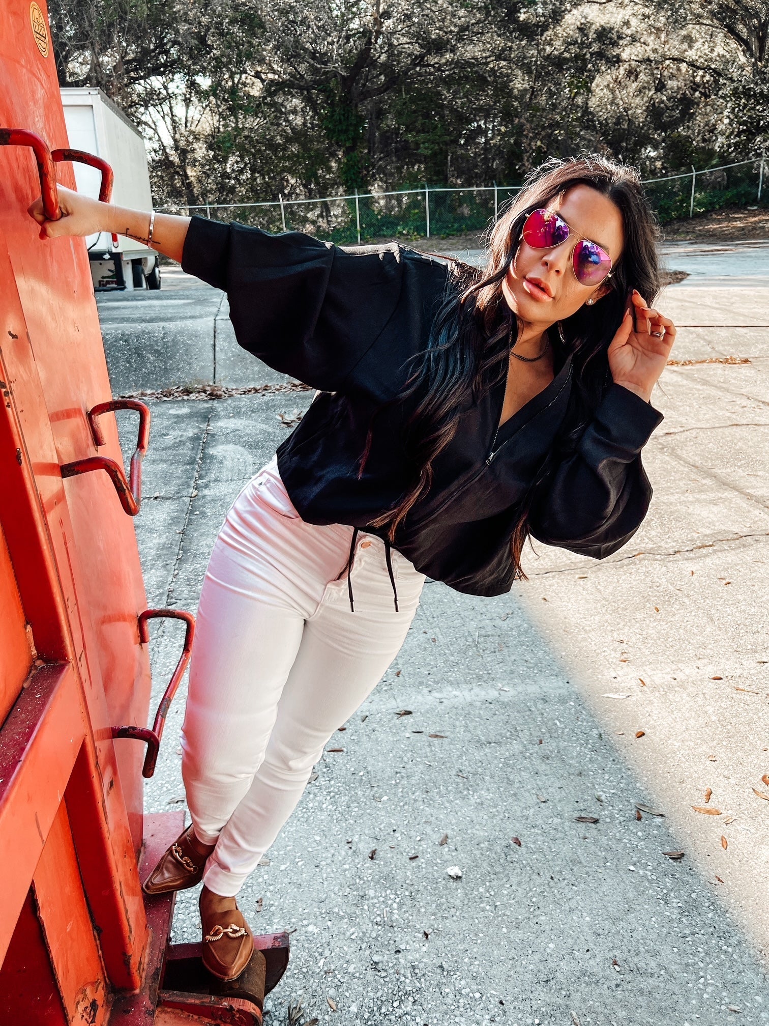 Soft Black Everyday Blazer Zip Up Jacket