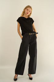 The Greii  Chic Black Top  30a
