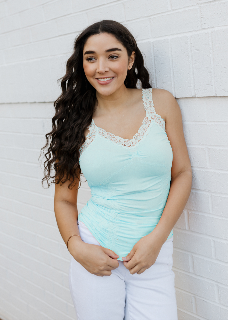 Lace Corset Cami (DW)