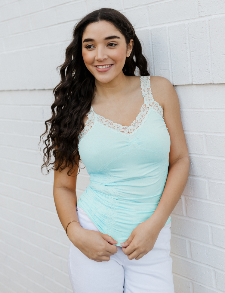 Lace Corset Cami (DW)