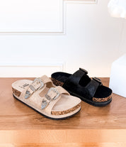 Morgana Western Sandal in Cream