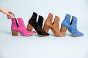 Journee Ankle Boots in Black