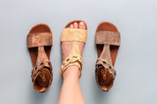 Loop D Loop Sandals in White